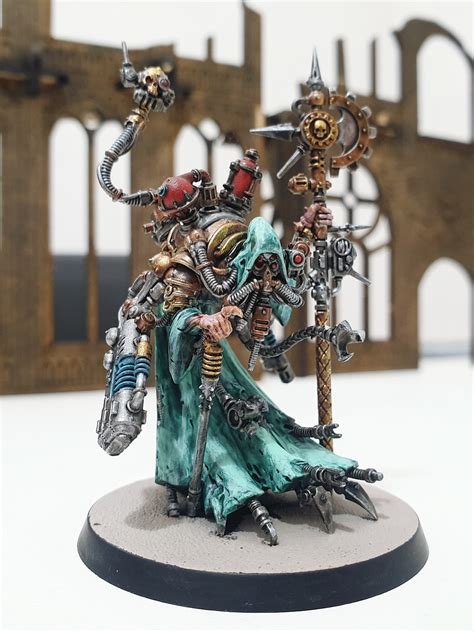 Tech Priest Enginseer Jade Fists I Use Admech Dominus Variant