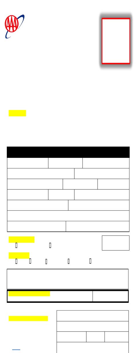 Fill Free Fillable EACH PERMIT 20 00 American Automobile