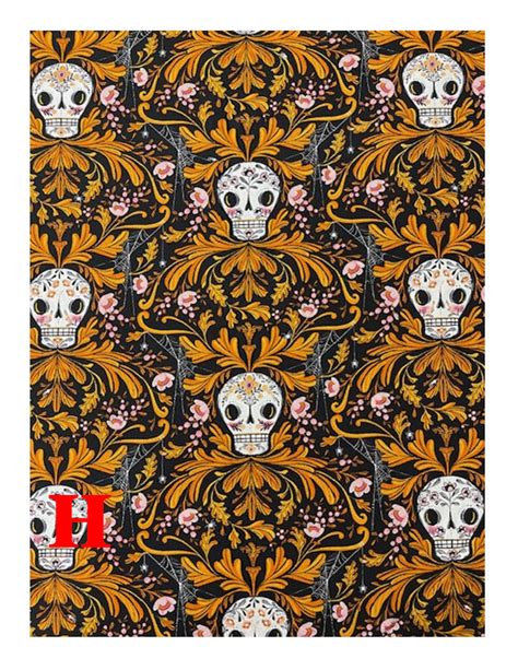 Pretty Creepy By Cori Dantini For Free Spirit Fabrics Etsy