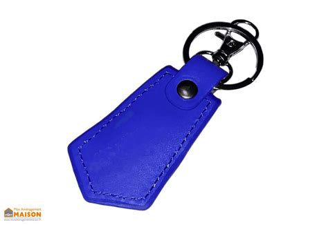 Badge porte clés en cuir NFC Premium pour objets connectés eVy 2 Elocky