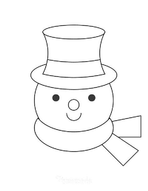 Desenhos De Boneco De Neve Para Baixar Imprimir E Colorir