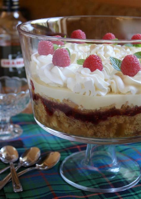 Typsy Laird Scottish Trifle Burns Night Recipes Scottish Desserts