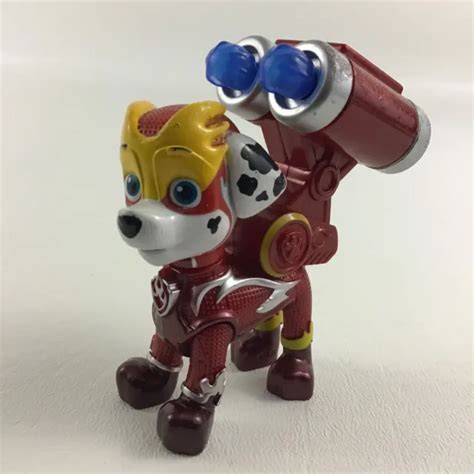 Figurine Articul E Jambe Paw Patrol Mighty Pup Super Paws Marshall