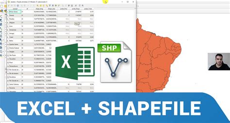 Unir Planilha Excel Xls E Shapefile Shp No Qgis Clube Do Gis