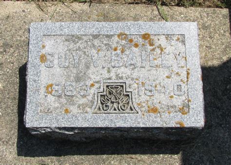 Guy Vennum Bailey 1883 1940 Memorial Find A Grave