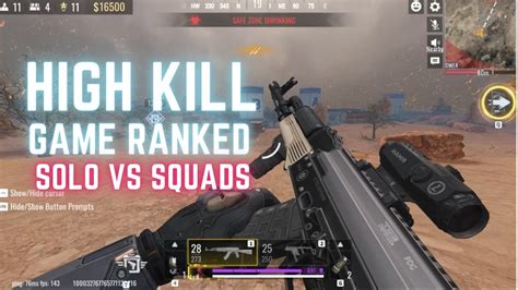 Bloodstrike High Kill Game In Ranked Solo Vs Squads Youtube