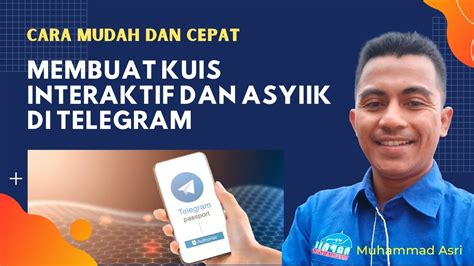 Cara Mudah Membuat Kuis Interaktif Di Telegram Quiz Menarik Untuk