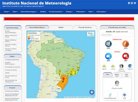 Instituto Nacional De Meteorologia Inmet