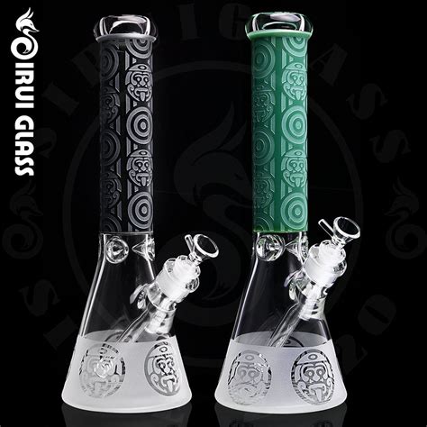 Sirui Glass Waterpipe Handle Pipe Glass Oil Burner Custom Glass Water Pipe Pipe Smoking Water