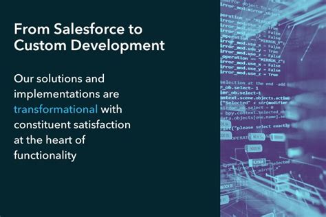 From Salesforce To Custom Development