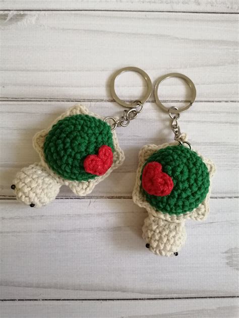 Tortue au crochet porte clés tortue tortue amigurumi Etsy