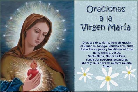 Santa Mar A Madre De Dios Y Madre Nuestra Oraciones A La Virgen Mar A