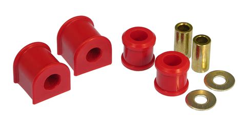 Prothane Red Mm Rear Sway Bar Bushing Kit W End Link Bushings