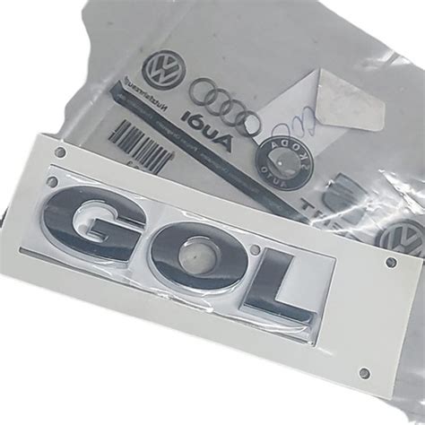 Emblema Tampa Traseira Gol G6 G7 Vw Original Parcelamento Sem Juros