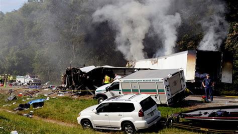 Fiery Bus Crash Kills 8 In Tennessee