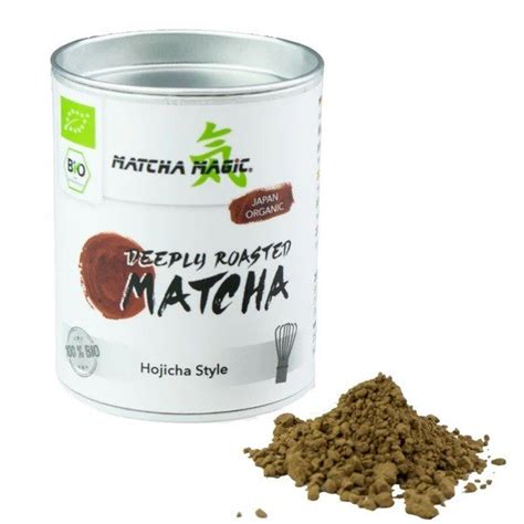 Herbata Zielona Matcha Mocno Pra Ona A La Hojicha Bio G Matcha