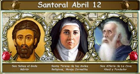 Vidas Santas Santoral Abril 12