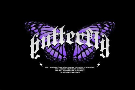 Butterfly Graphic Tee Streetwear Design Graphic By Spacelabs Studio