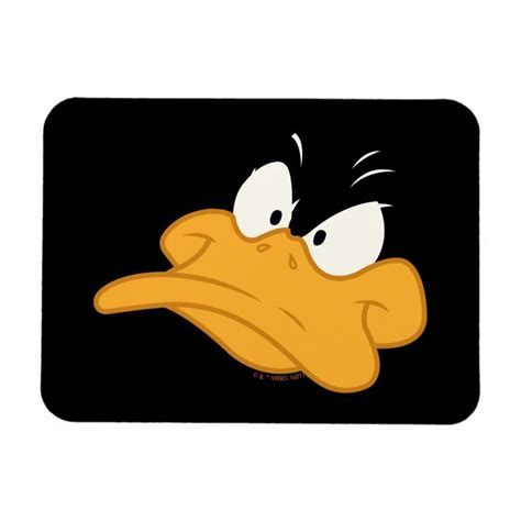 DAFFY DUCK™ Angry Face Magnet | Zazzle | Angry face, Daffy duck, Face