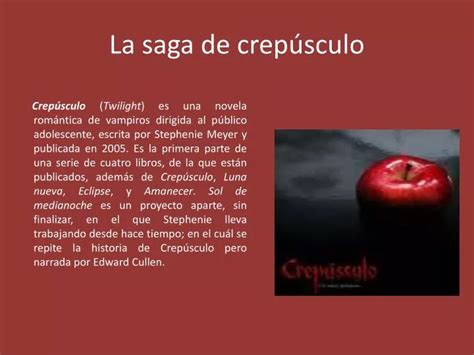 PPT La saga de crepúsculo PowerPoint Presentation free download ID