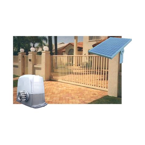 Ahouse Premium 22W Solar Sliding gate opener kit