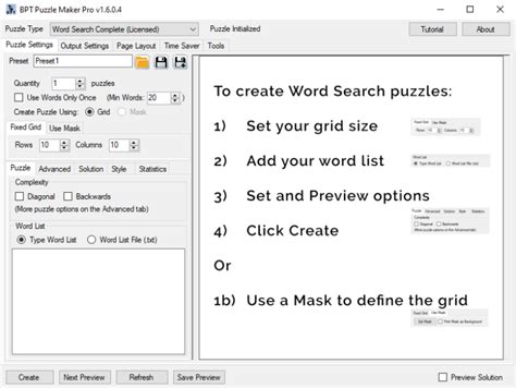 Puzzle Maker Pro Standard Word Search Bookpublishertools