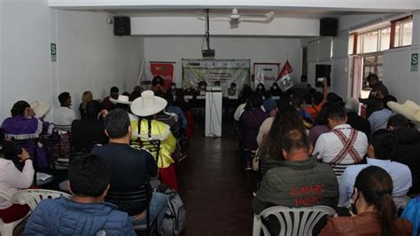 Chiclayo Organizaciones Participaron Del Tercer Taller Para La