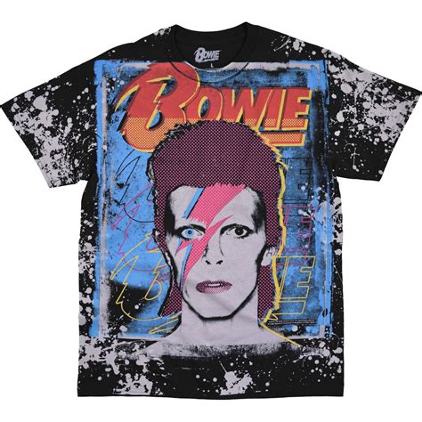 David Bowie Aladdin Sane Havok T Shirt David Bowie Official Store