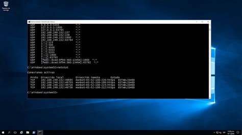 Como Utilizar Netstat Para Listar Puertos Abiertos En Windows Youtube