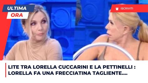 Amici 23 Lite Tra Lorella Cuccarini E La Pettinelli Lorella Fa Una