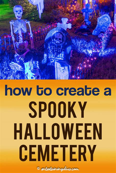 DIY Halloween Graveyard Ideas: How to Make a Halloween Cemetery