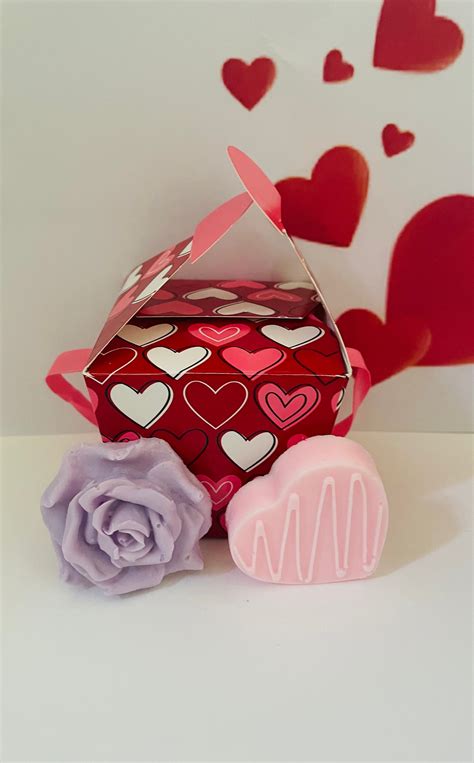 Mini Valentines Day Soap Pack Etsy