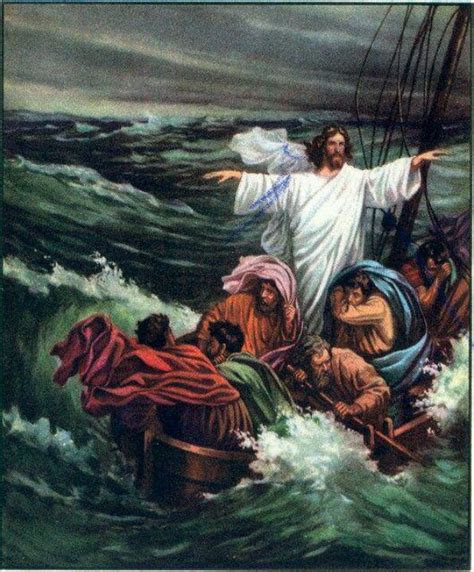 Jesus Calms The Storm Sometimes HE Calms The Storm Pinterest