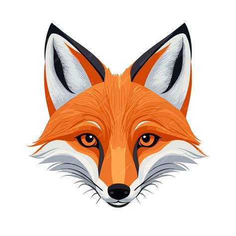 Premium Vector Fox Vector Fox Face Vector Illustration