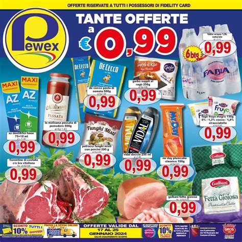 Volantino Pewex Tante Offerte A Dal Al