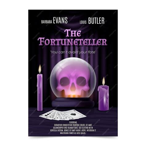 Free Vector Realistic Horror Movie Poster Design
