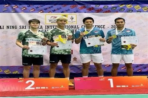 Akhirnya Ganda Putra Indonesia Rahmat Yeremia Juara Sri Lanka