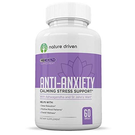 Anti Anxiety Supplements – 60 Capsules | The Depression Fighter