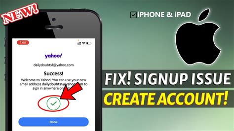 How To Create Yahoo Email Account On Iphone Fix Too Many Failed