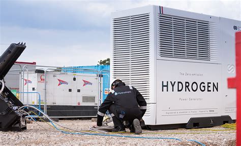 Hydrologiq And Costain Collaborate To Trial Hydrogen Powered Generator