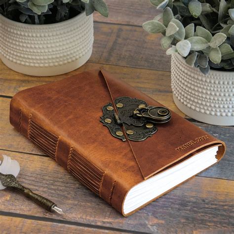 Vintage Diary With Lock - Etsy