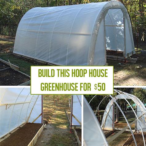 How To Build A Hoop House Greenhouse For 50 Off Grid World