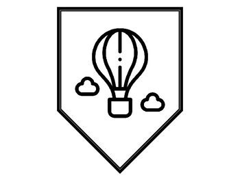 SOAR INTO FALL Hot Air Balloon Bulletin Board Kit Ready To Print