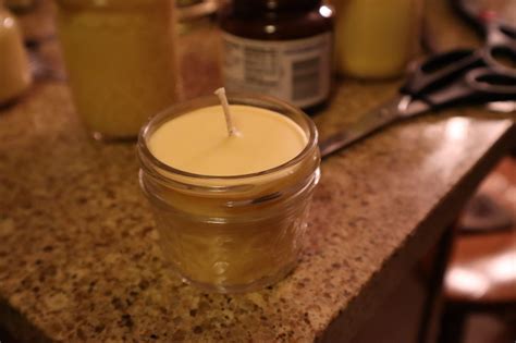 How To Make Beeswax Candles In Containers The Making Life Artofit