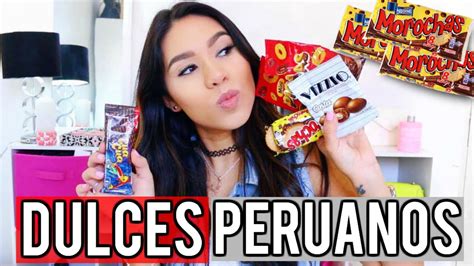 Probando Dulces Peruanos Youtube