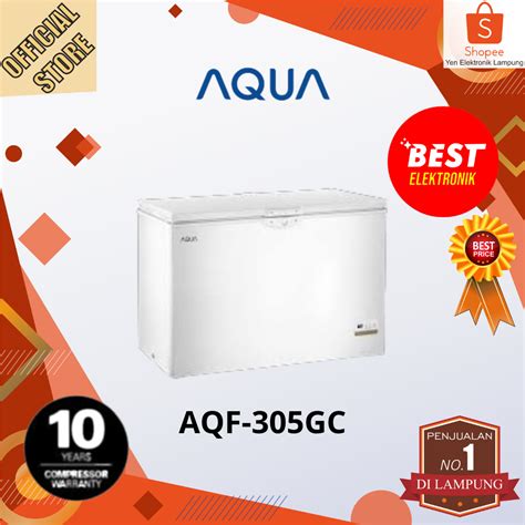 Jual Chest Freezer AQUA AQF 305GC AQF 305GC Chest Freezer Box Lemari