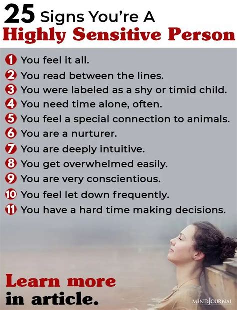 25 Signs You’re A Highly Sensitive Person Highly Sensitive Person Highly Sensitive People