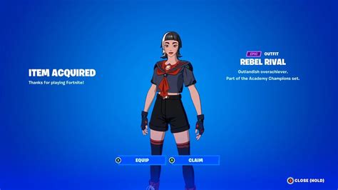 How To Get Academy Champions Skins For Free In Fortnite Custom Anime