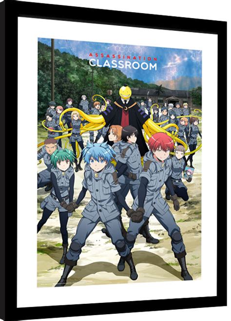 Assassination Classroom 3 E Class Framed Poster Buy At Ukposters