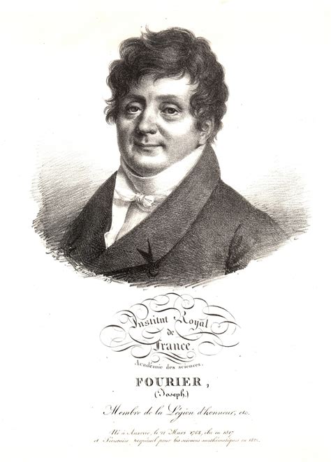 Portrait Of Jean Baptiste Joseph Fourier